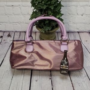 🍷Insulated Purple Wine Clutch Handle Bag